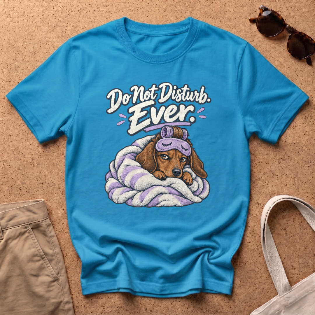 Disturb Ever T-Shirt - Heather Sapphire