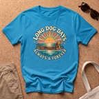 Long Dog Days T-Shirt - Heather Sapphire