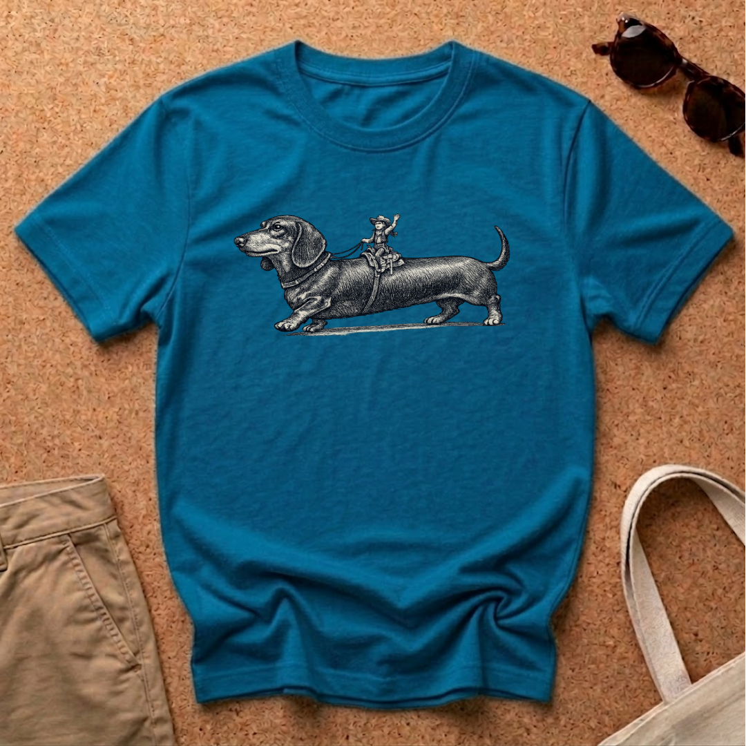 Yeehaw Dachshund T-Shirt