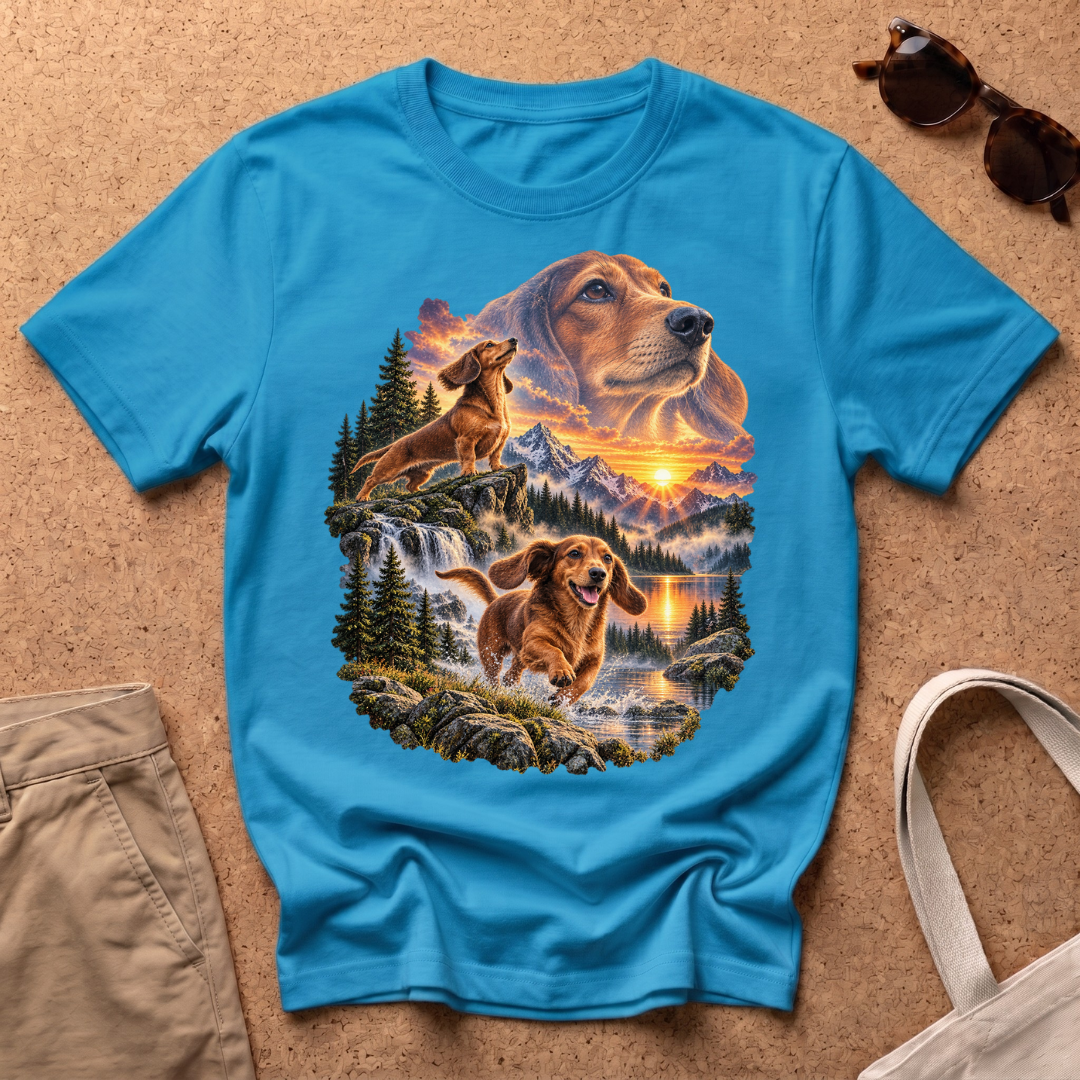 Mountain Dachshund T-Shirt