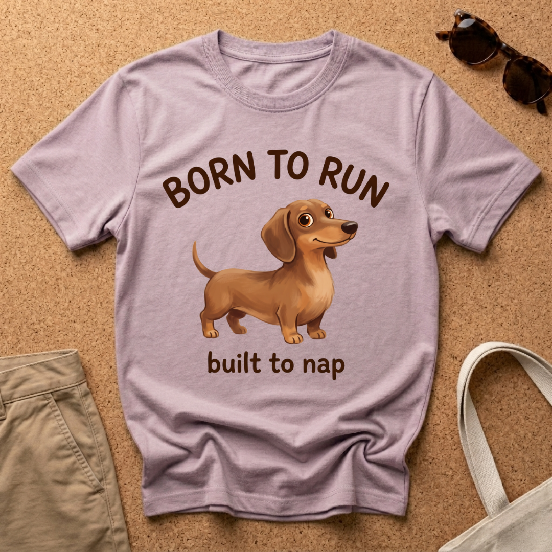 Built to Nap Dachshund T-Shirt