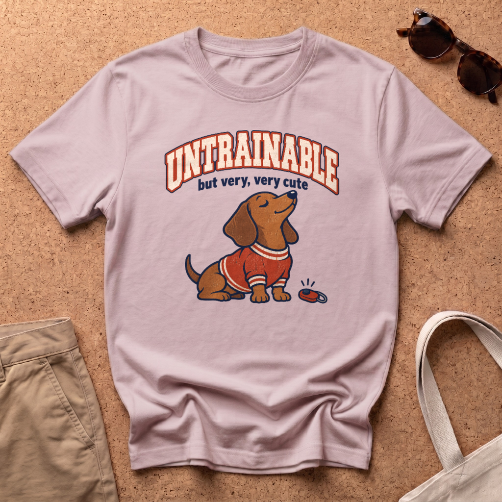 Untrainable T-Shirt - Light Pink
