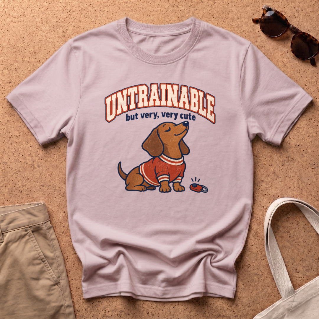 Untrainable T-Shirt - Light Pink