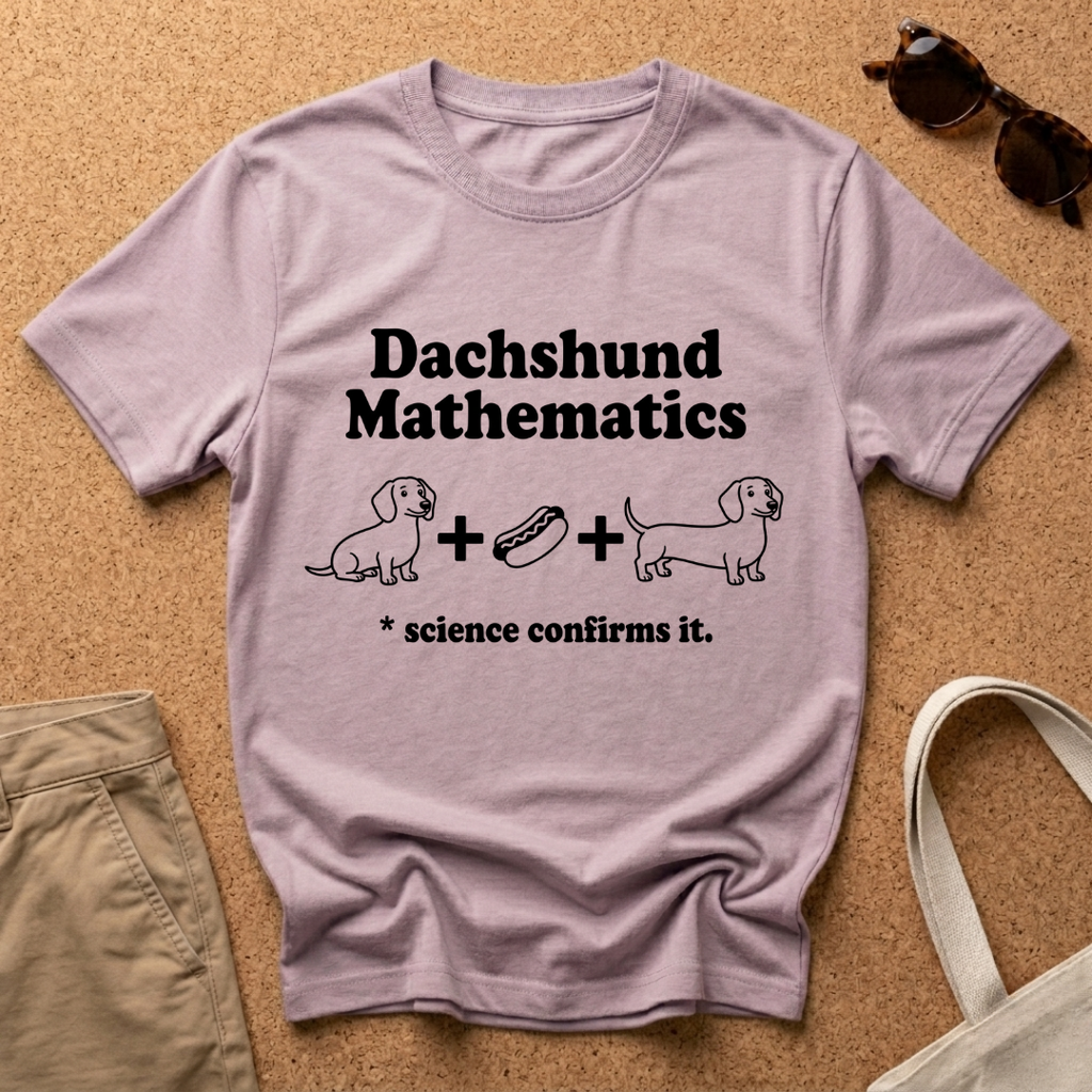 Dachshund Mathematic T-Shirt