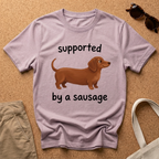 Supported Sausage Cute T-Shirt