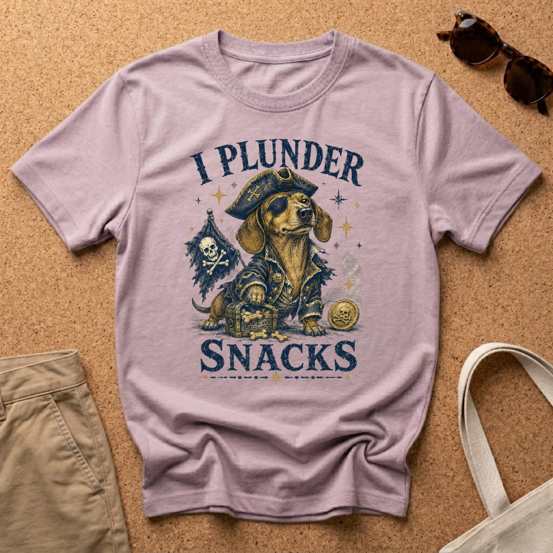 I Plunder Snacks T-Shirt