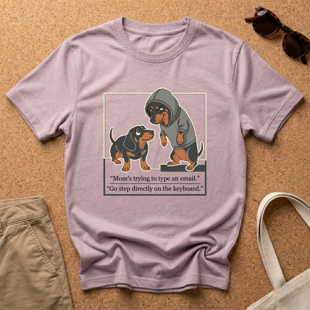 Mischievous Dachshund T-Shirt