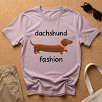 Dachshund Fashion Pink T-Shirt