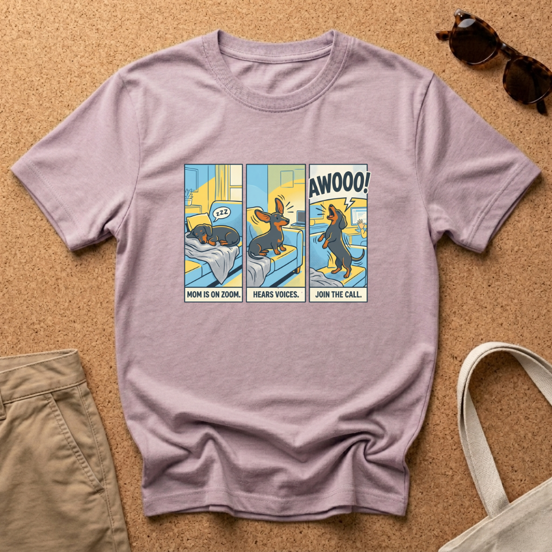 Join The Call Comic Strip T-Shirt