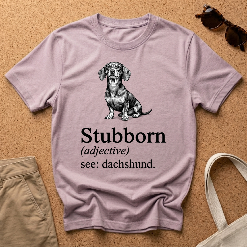 Stubborn Adjective T-Shirt
