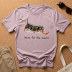 Here for the Snacks T-Shirt