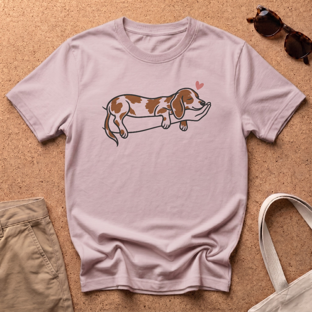 Loving Hands T-Shirt - Light Pink