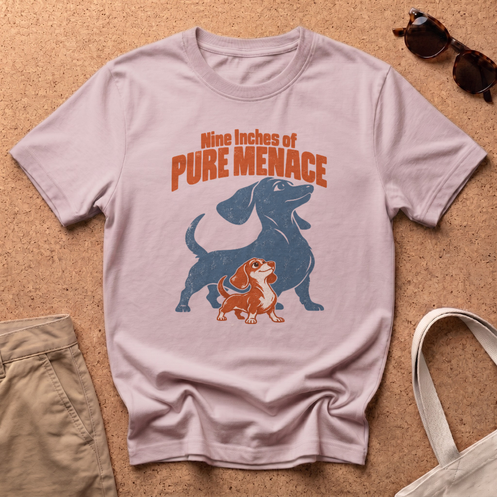 Pure Menace T-Shirt - Light Pink