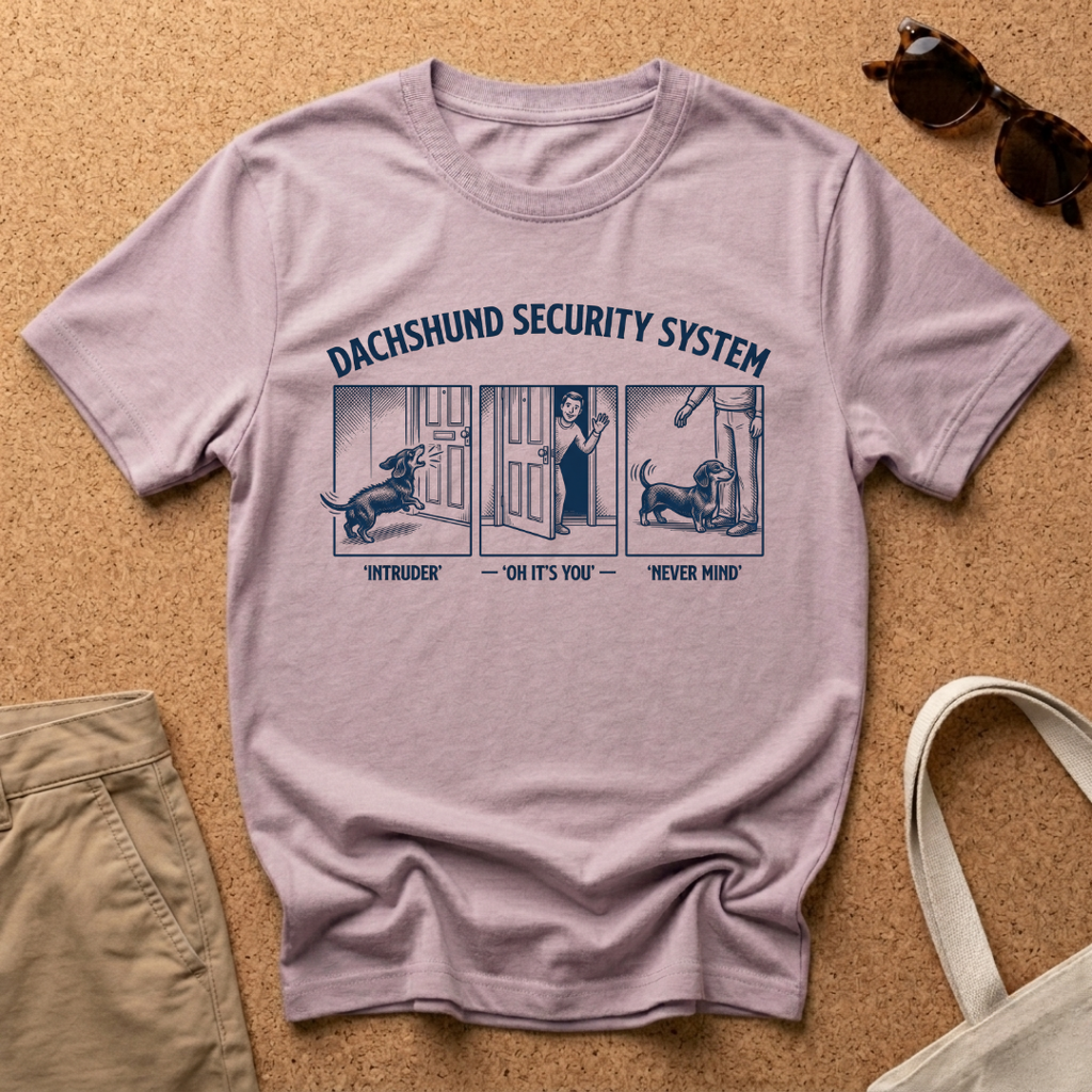 Dachshund Security T-Shirt