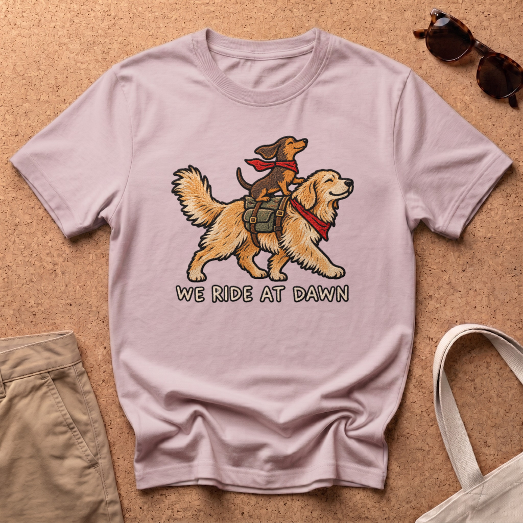 We Ride T-Shirt - Light Pink