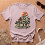 Short Legs Society T-Shirt - Light Pink