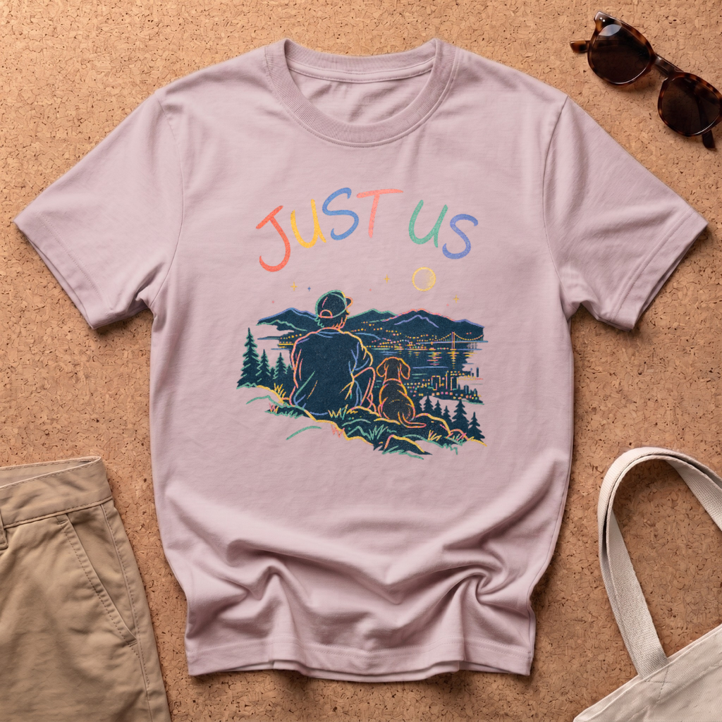 Just Us T-Shirt - Light Pink
