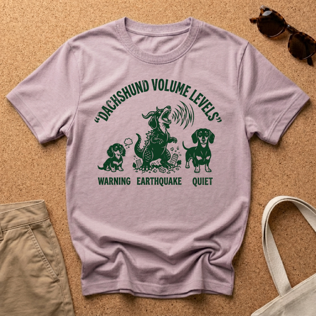Dachshund Earthquake T-Shirt