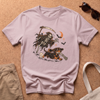 Halloween Chase T-Shirt - Light Pink