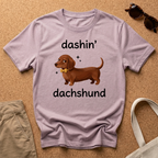 Dashin Dachshund Windy T-Shirt