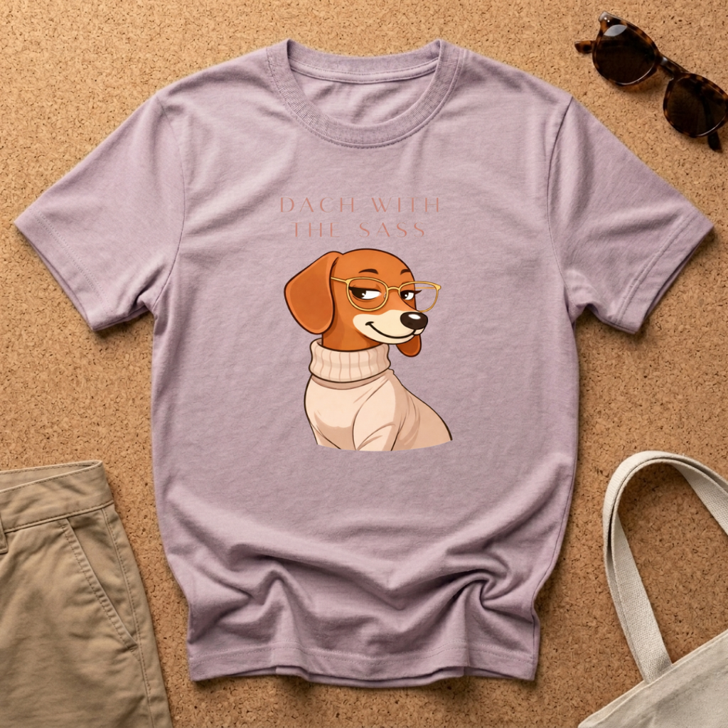 Dach with the Sass T-Shirt