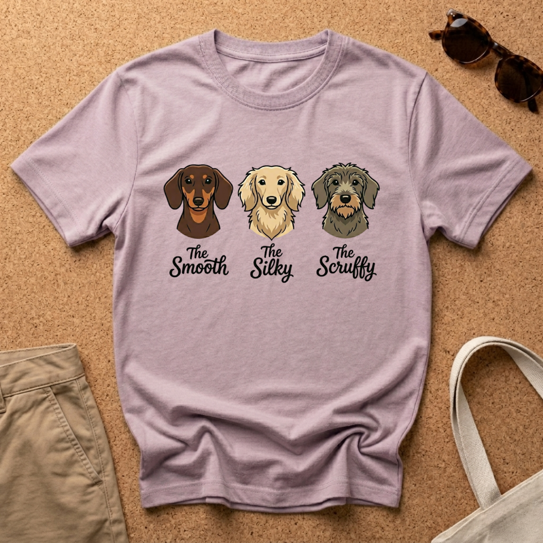 The Smooth, Silky, Scruffy T-Shirt