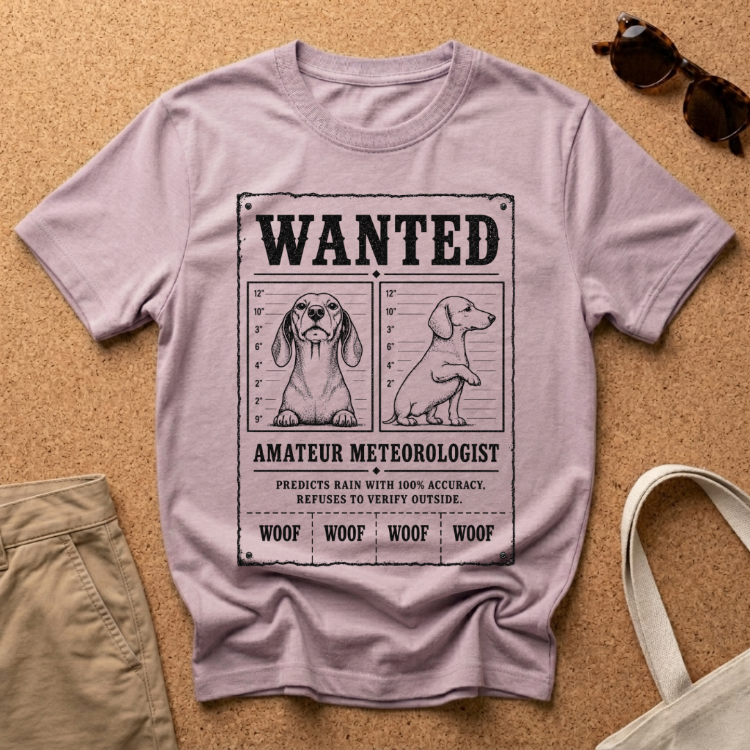 Wanted Dachshund T-Shirt