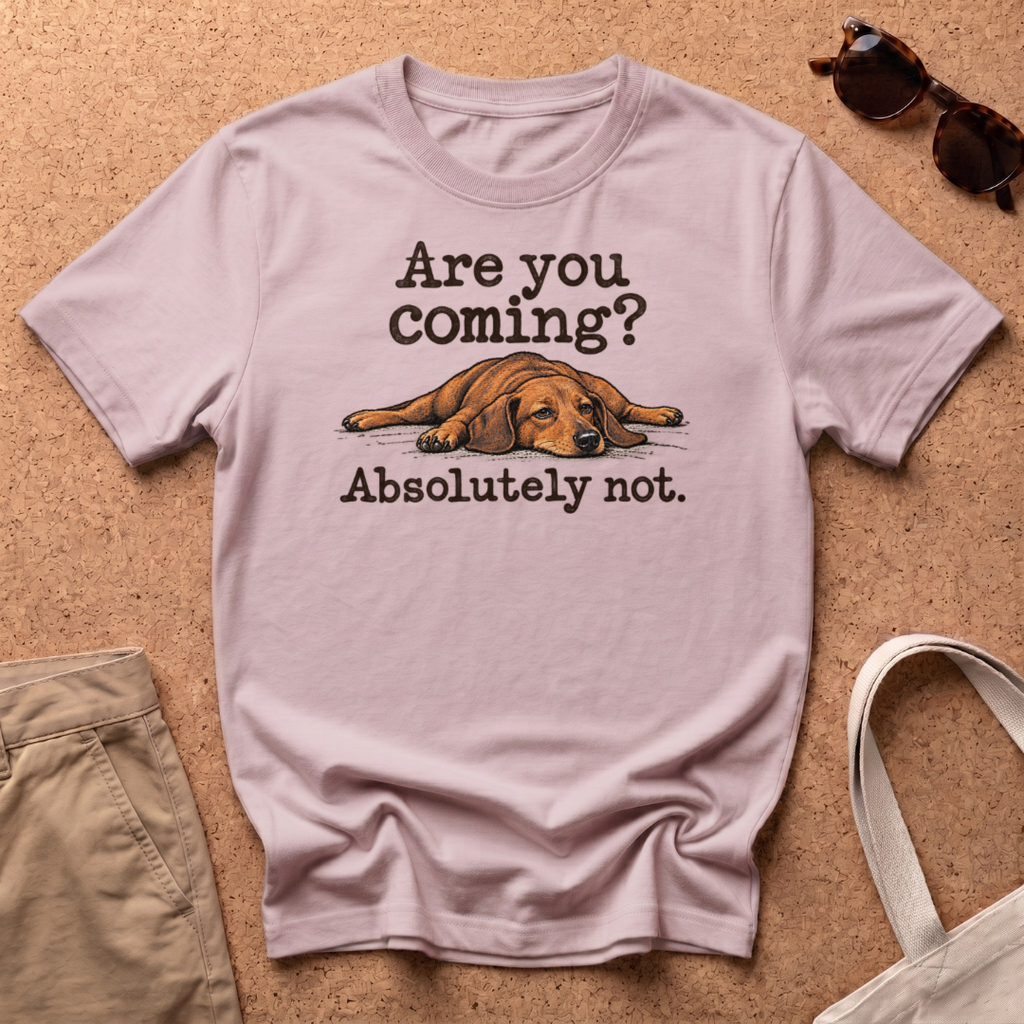 Are You Coming T-Shirt - Light Pink