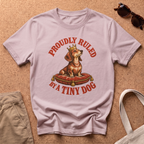 Ruled Tiny Dog T-Shirt - Light Pink