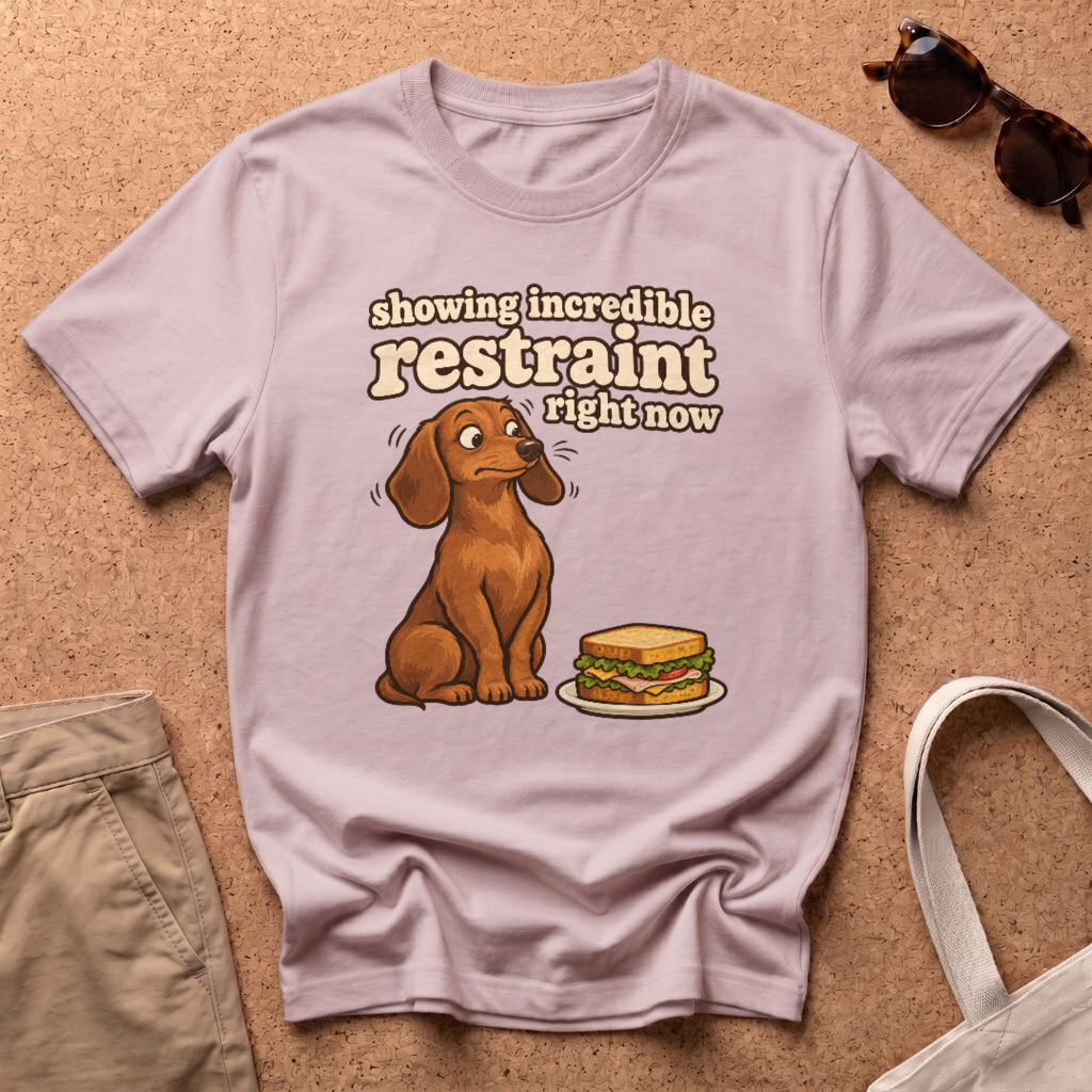 Incredible Restraint T-Shirt - Light Pink