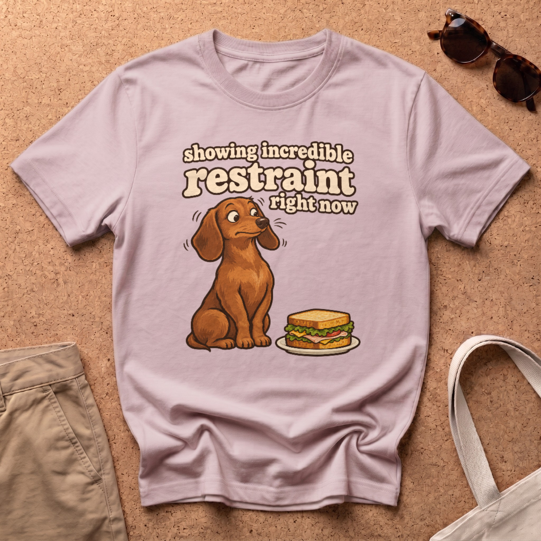 Incredible Restraint T-Shirt - Light Pink