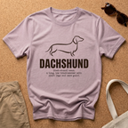 Dachshund Paint Brush T-Shirt