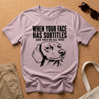 Subtitles Face T-Shirt