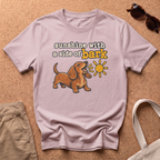 Sunshine Side Bark T-Shirt - Light Pink