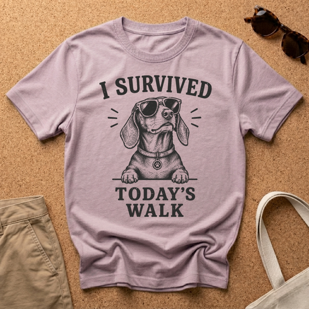 I Survived Today's Walk T-Shirt