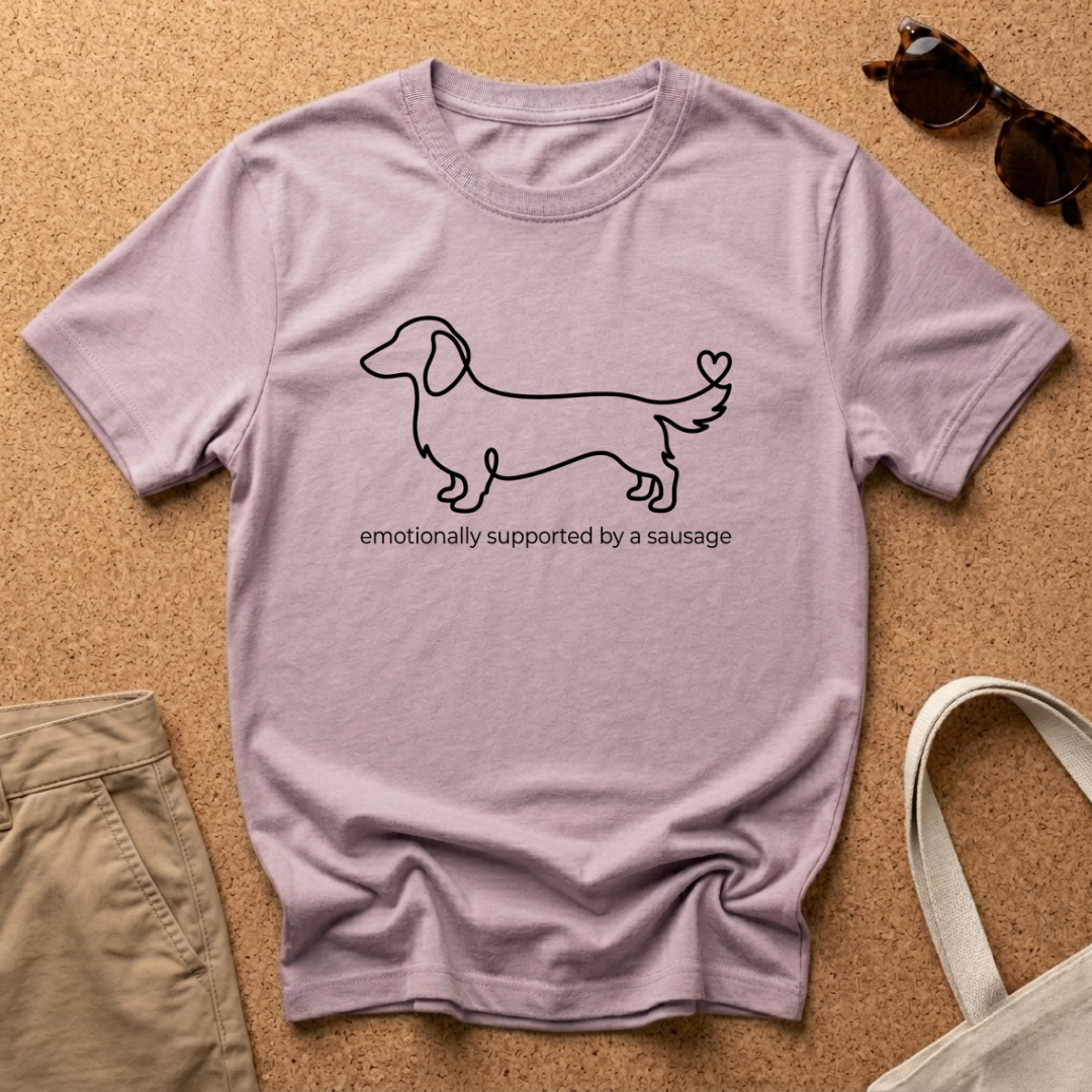 Supported By Sausage T-Shirt