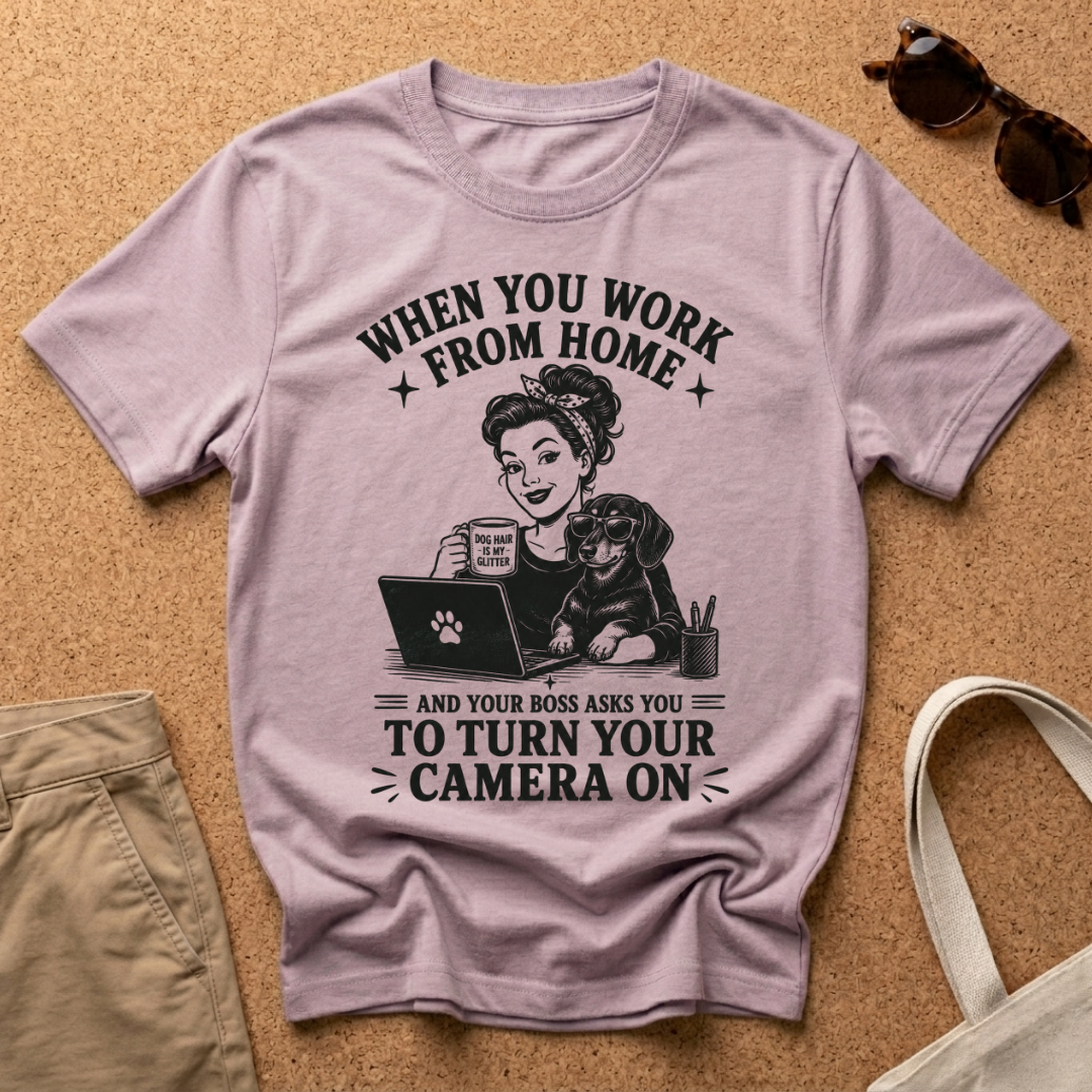 Turn your Camera on T-Shirt