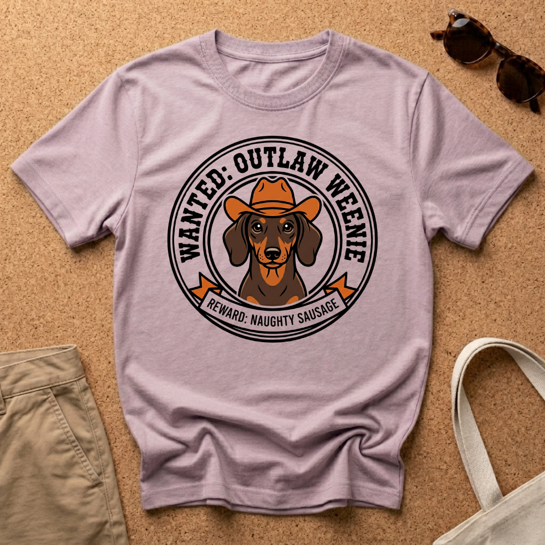 Wanted Outlaw Weenie T-Shirt