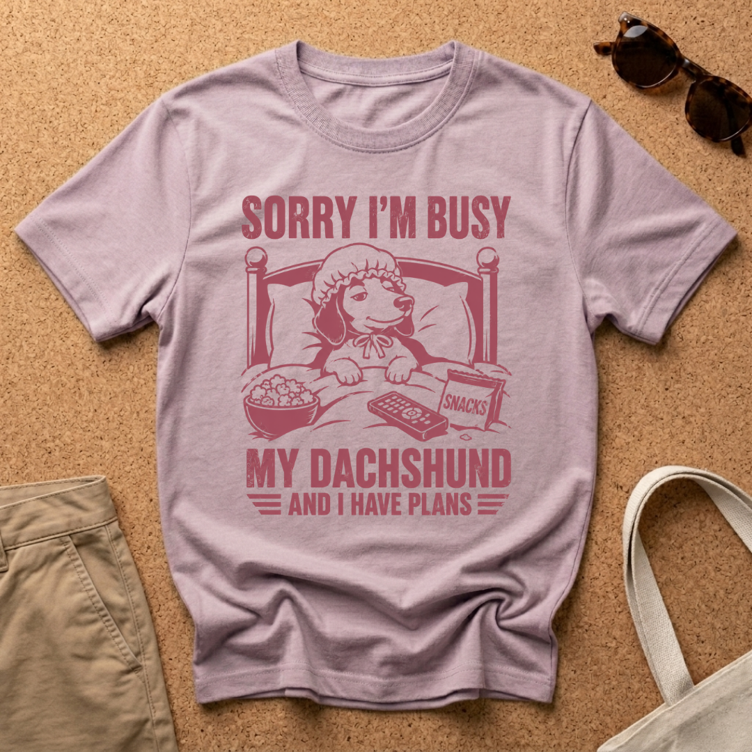 Sorry Busy T-Shirt