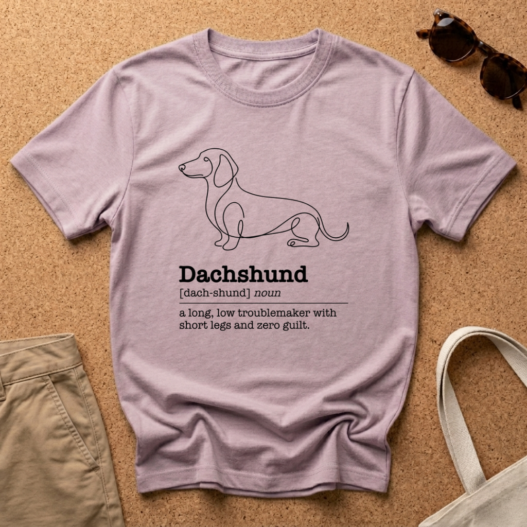 Dachshund Zero Guilt T-Shirt