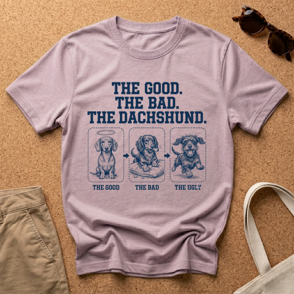 The Dachshund Trio T-Shirt