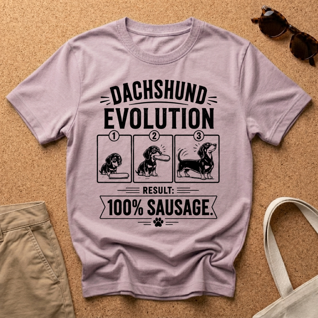 Dachshund Evolution S T-Shirt