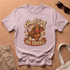 Big Trouble T-Shirt - Light Pink