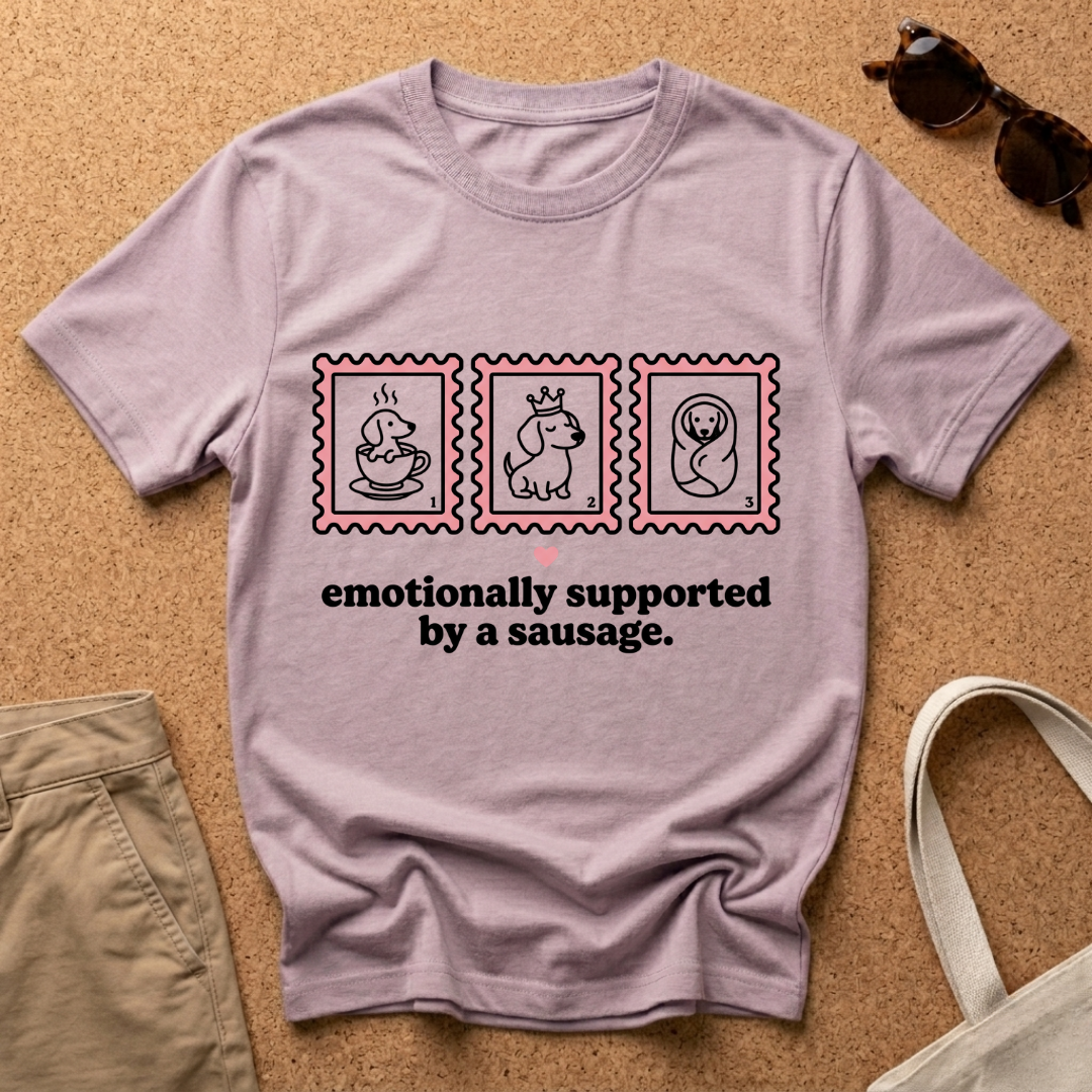 Emotionally Supported Stamps T-Shirt
