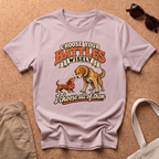 Choose Battles Wisely T-Shirt - Light Pink