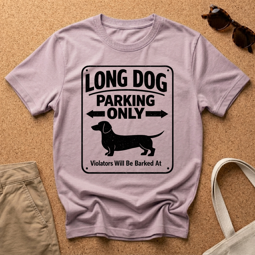 Long Dog Parking T-Shirt