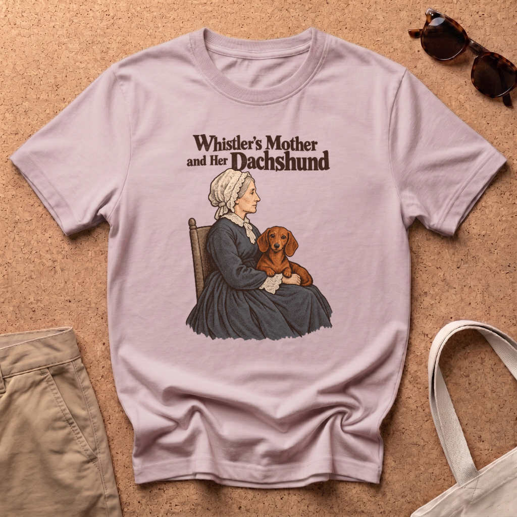 Whistler Mother T-Shirt - Light Pink