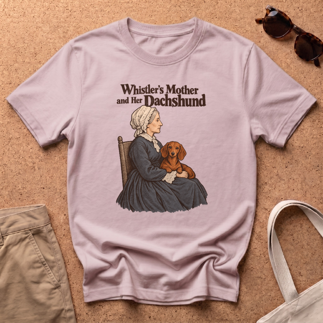 Whistler Mother T-Shirt - Light Pink