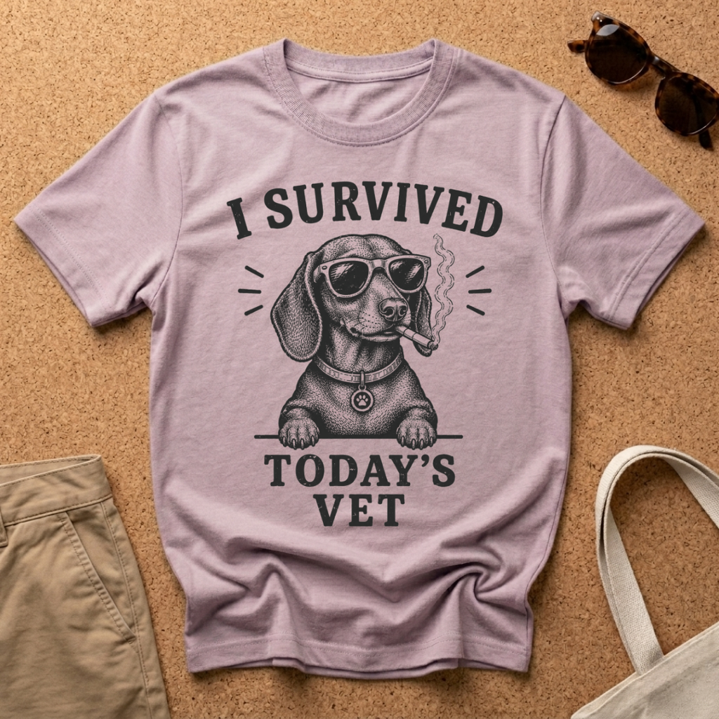 I Survived Today's Vet T-Shirt