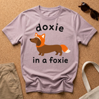 Doxie in a Foxie T-Shirt